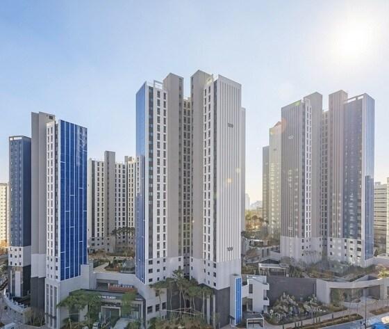 본문 이미지 - 마포 더 클래시 단지 전경