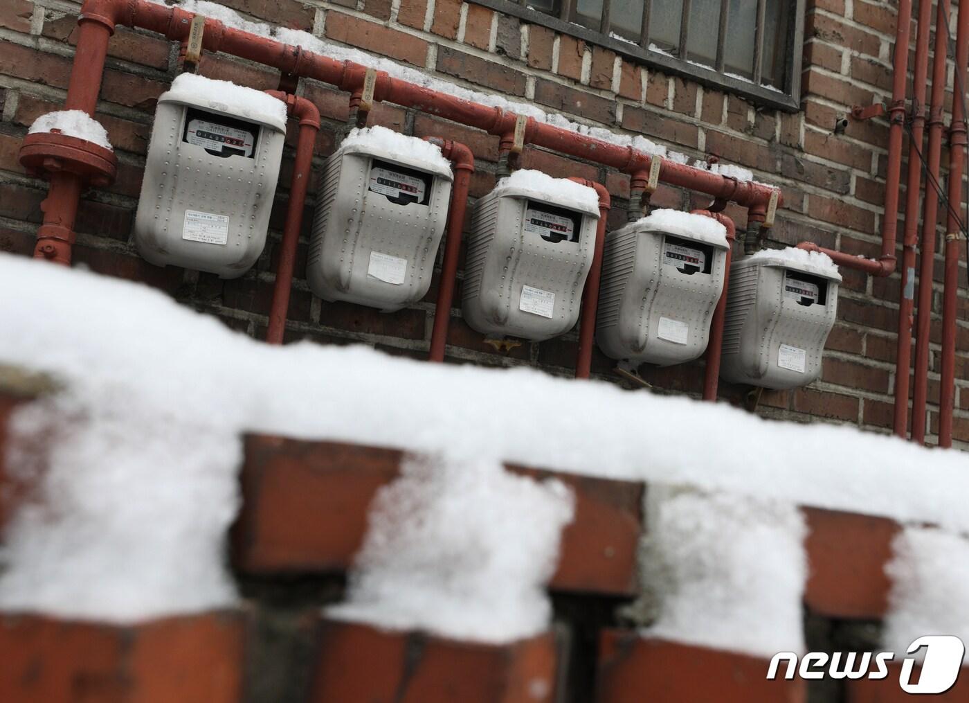 본문 이미지 - 가스 계량기.&#40;뉴스1DB&#41;