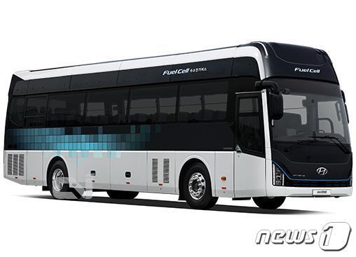 본문 이미지 - 수소전기버스.(인천시 제공)