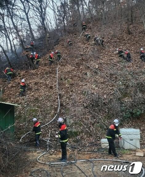 본문 이미지 - 충북 청주시는 2월부터 5월15일까지 산불방지대책본부를 운영한다.(청주시 제공).2023.1.28/뉴스1