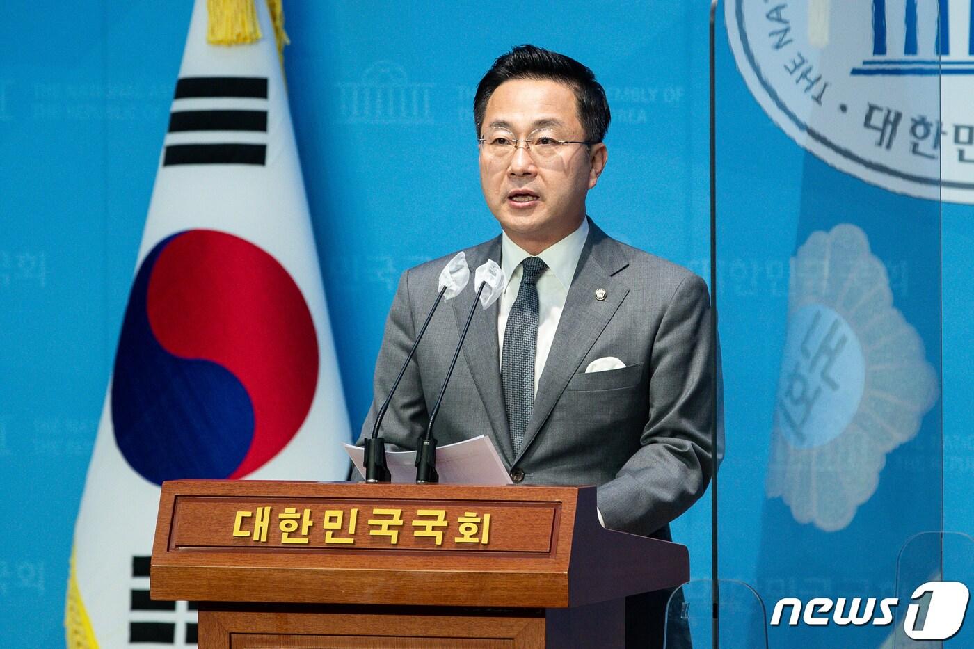 본문 이미지 - 박성준 더불어민주당 대변인 2023.1.29/뉴스1 ⓒ News1 유승관 기자