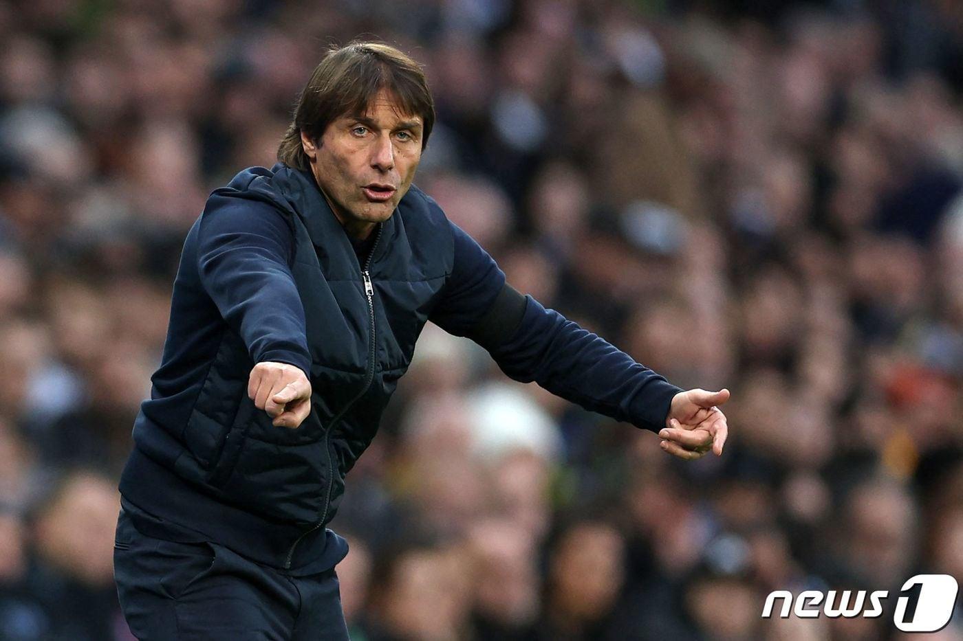 본문 이미지 - 안토니오 콘테 토트넘 감독. ⓒ AFP=뉴스1