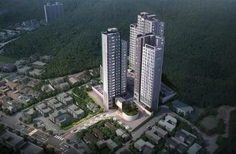 본문 이미지 - ‘영동 코아루 리더스원’ 조감도. /한국토지신탁 제공