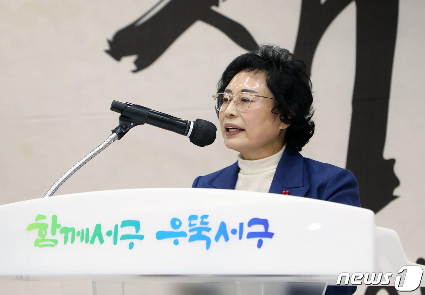 고경애 광주서구의원. /News1 이수민 기자