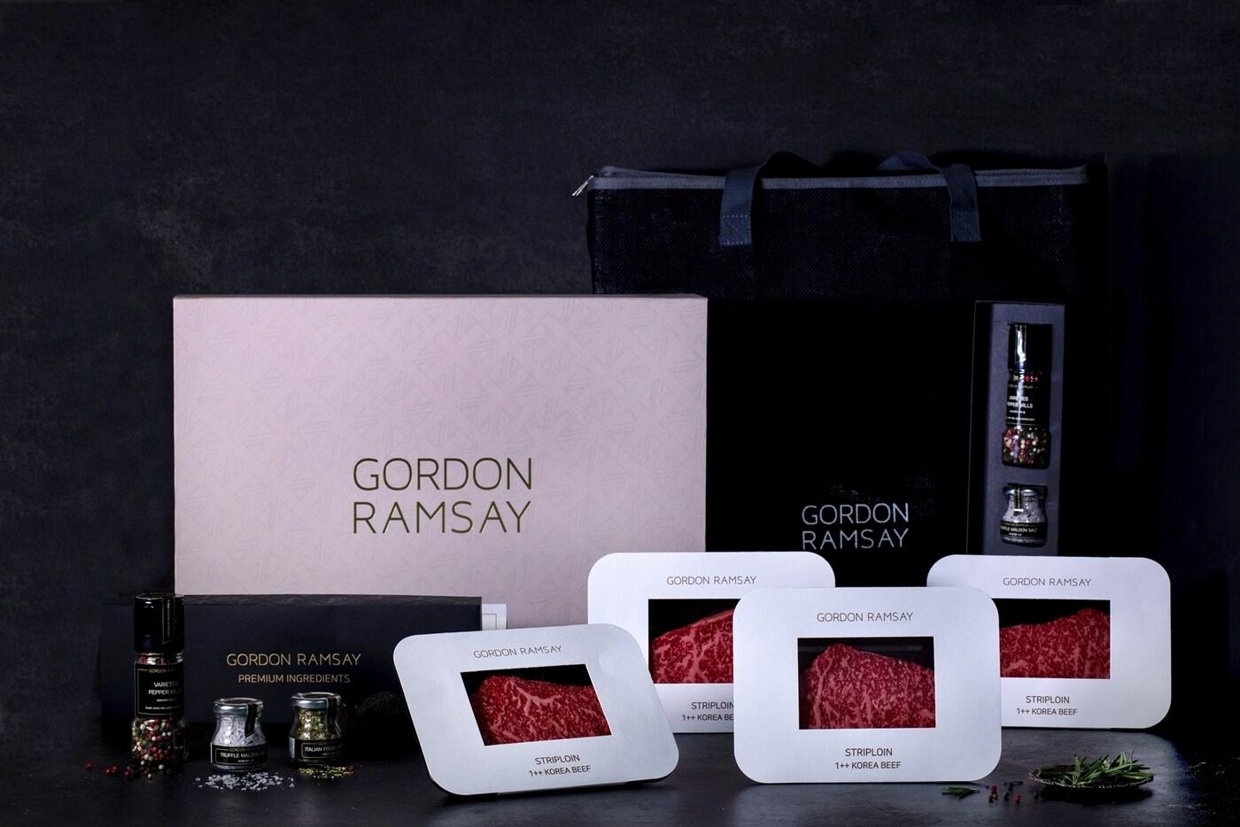 고든램지 한우 세트(롯데백화점 제공)
