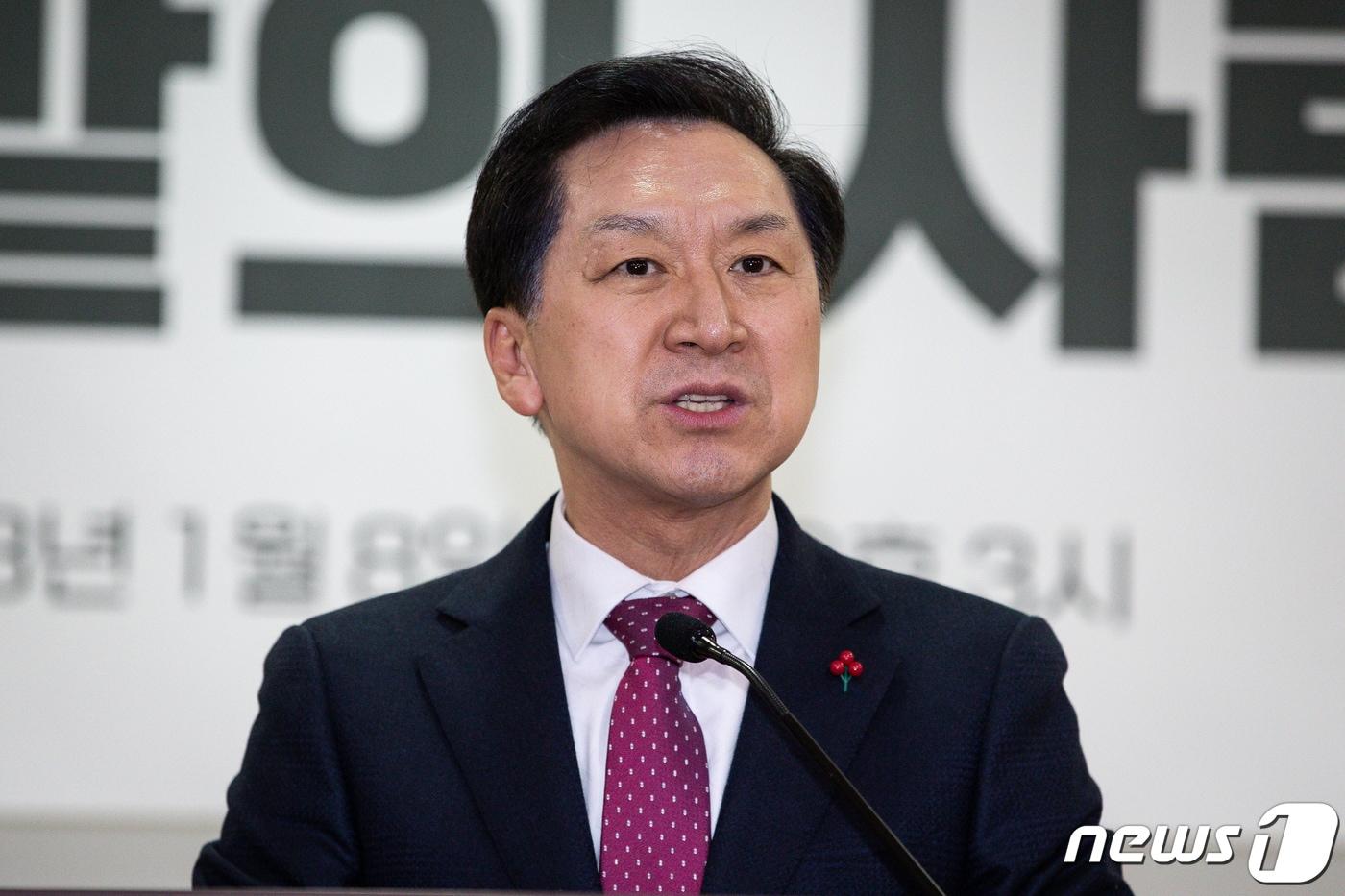 본문 이미지 - 국민의힘 당권주자인 김기현 의원. 2023.1.8/뉴스1 ⓒ News1 유승관 기자