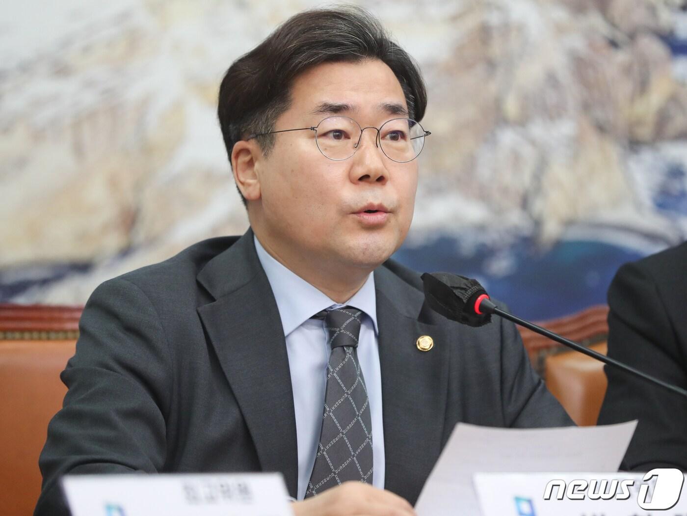 본문 이미지 - 박찬대 더불어민주당 최고위원. 뉴스1 ⓒ News1 허경 기자