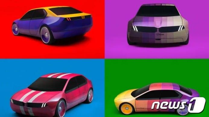 본문 이미지 - 기분이나 날씨에 따라 색깔이 변하는 자동차 - BMW 배포