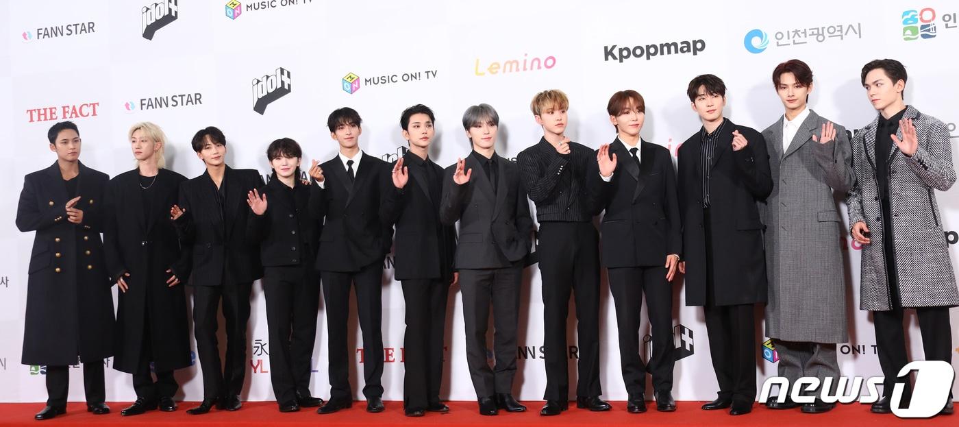 그룹 세븐틴 ⓒ News1 권현진 기자