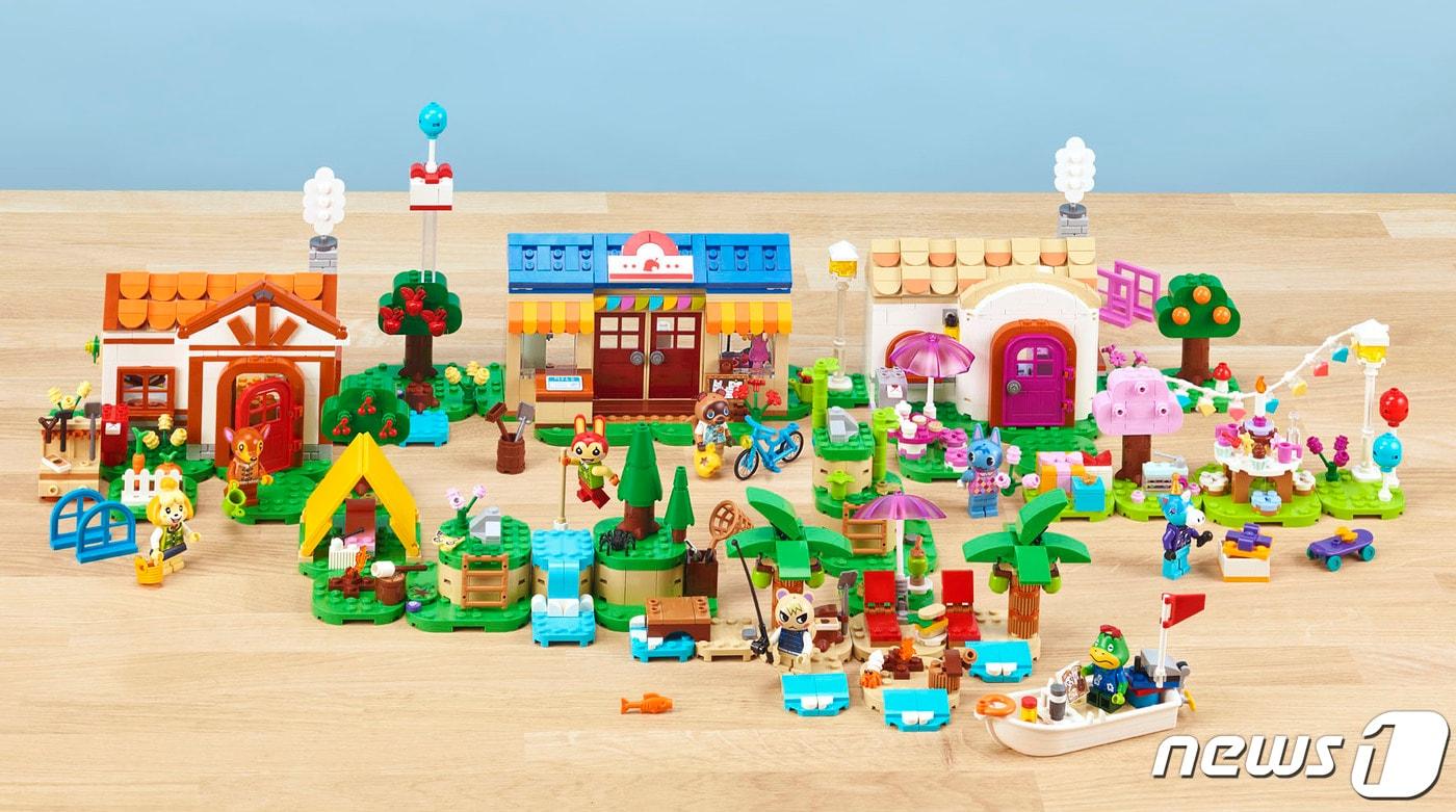  레고그룹 '레고 동물의 숲' 시리즈 5종(레고그룹 제공)