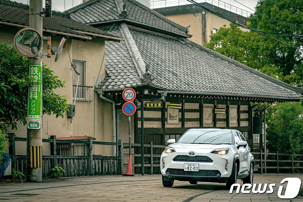 본문 이미지 - 일본에 주행 중인 렌터카(제주패스 제공)