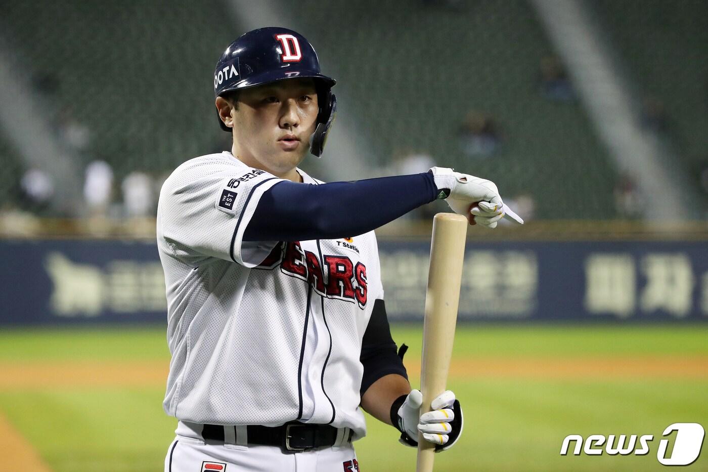 두산 베어스 양석환. /뉴스1 DB ⓒ News1 이승배 기자