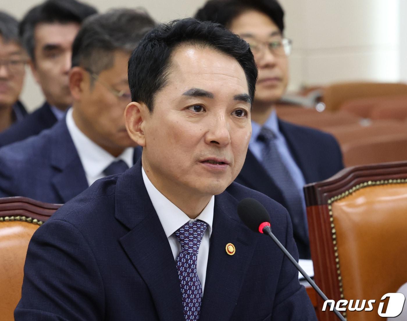 본문 이미지 - 박민식 국가보훈부 장관. 2023.10.13/뉴스1 ⓒ News1 송원영 기자