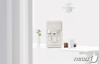 본문 이미지 - 청호나이스의 ‘에스프레카페’ 연출 이미지 (청호나이스 제공)