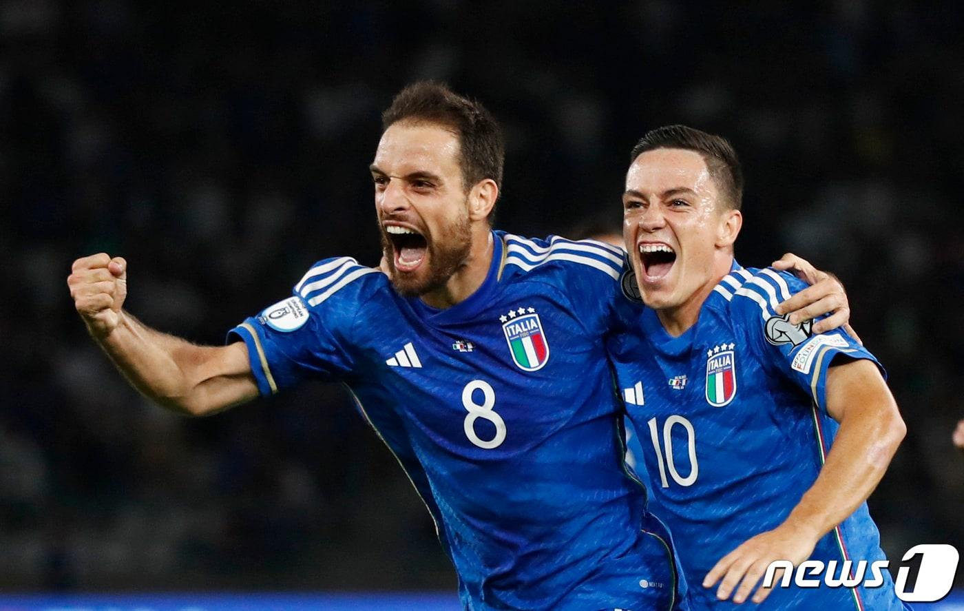 이탈리아 축구대표팀. ⓒ 로이터=뉴스1