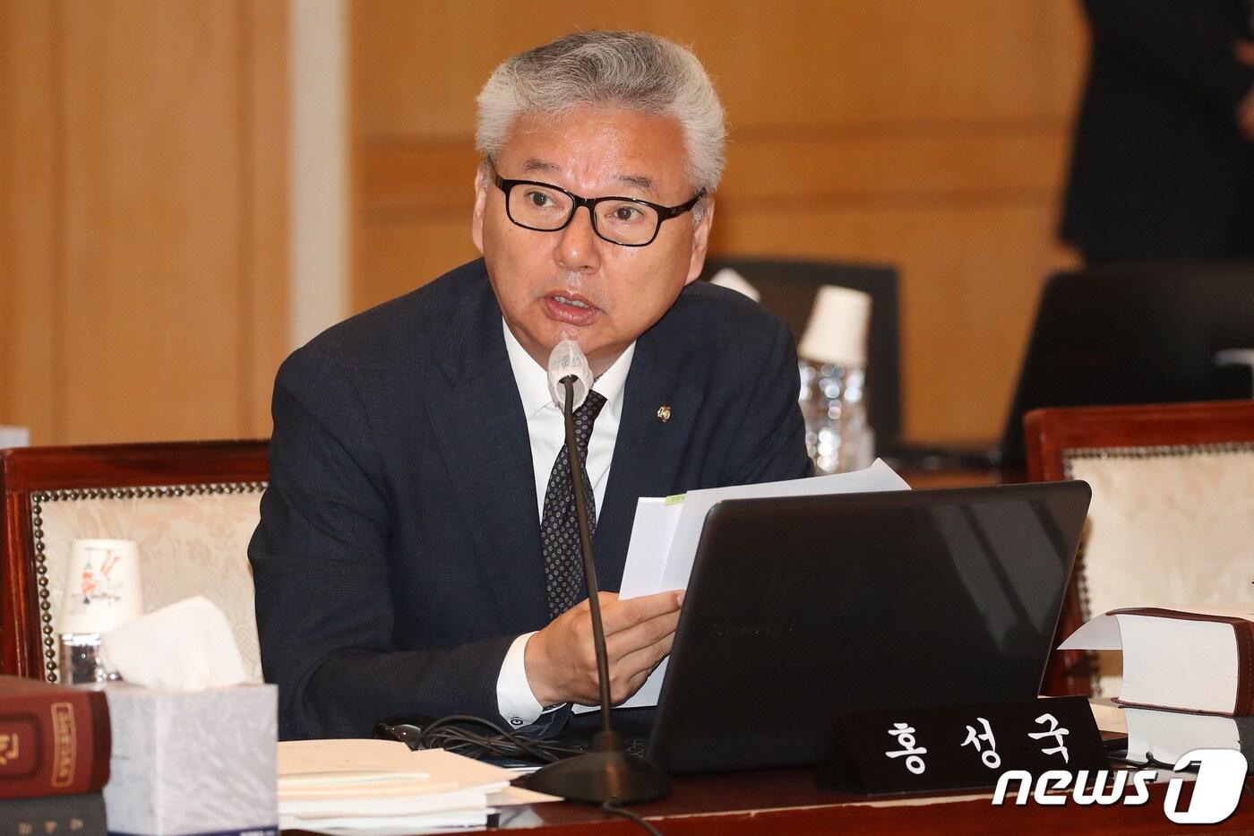 본문 이미지 - 홍성국 더불어민주당 의원. 2023.10.16/뉴스1 ⓒ News1 공정식 기자