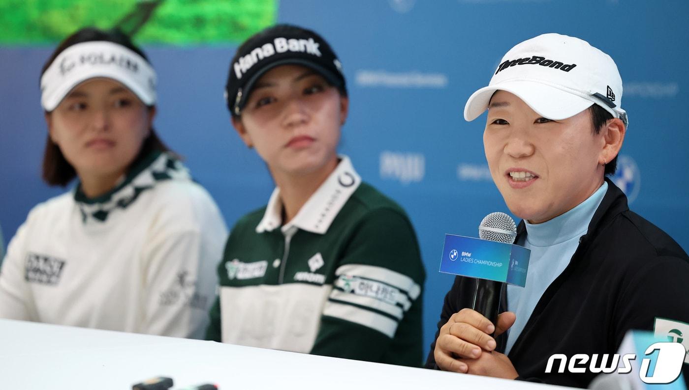 본문 이미지 - 여자 골프 세계 23위에 오른 신지애/뉴스1 ⓒ News1 김진환 기자