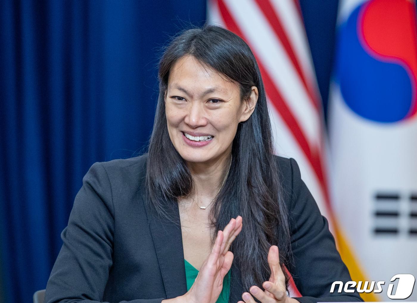 본문 이미지 - 줄리 터너 북한인권특사. 2023.10.18/뉴스1 ⓒ News1 사진공동취재단