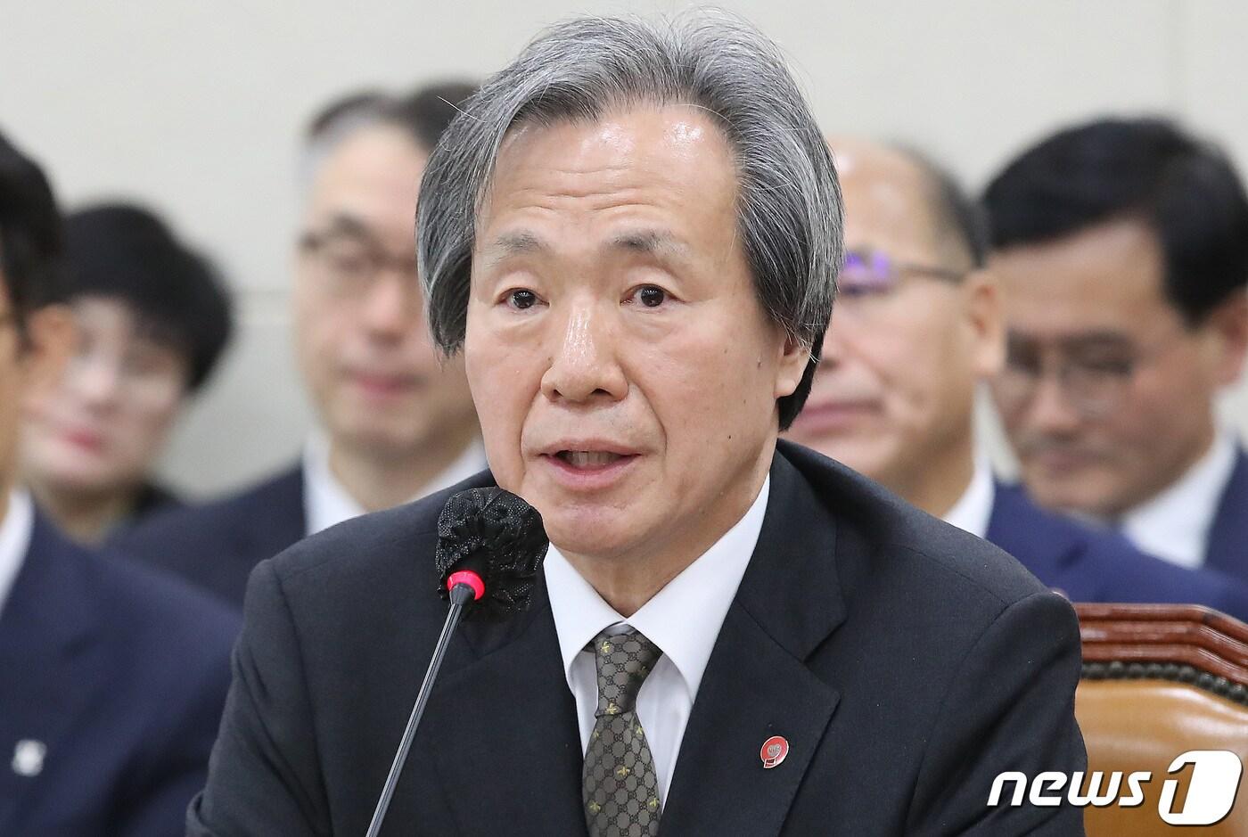 정기석 국민건강보험공단 이사장. 2023.10.18/뉴스1 ⓒ News1 임세영 기자