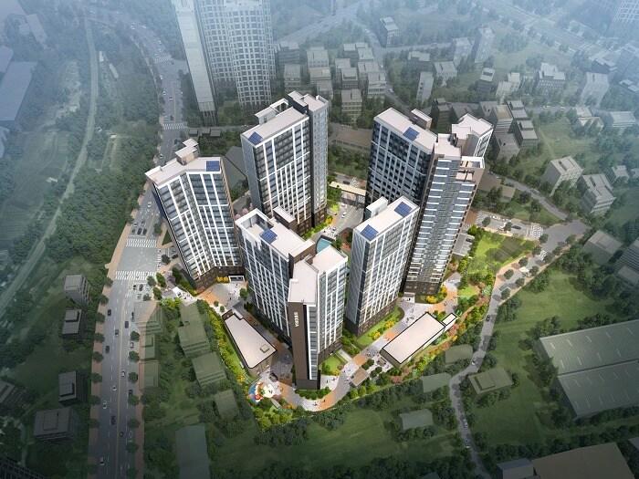 본문 이미지 - 유보라 신청매곡 조감도./반도건설 제공