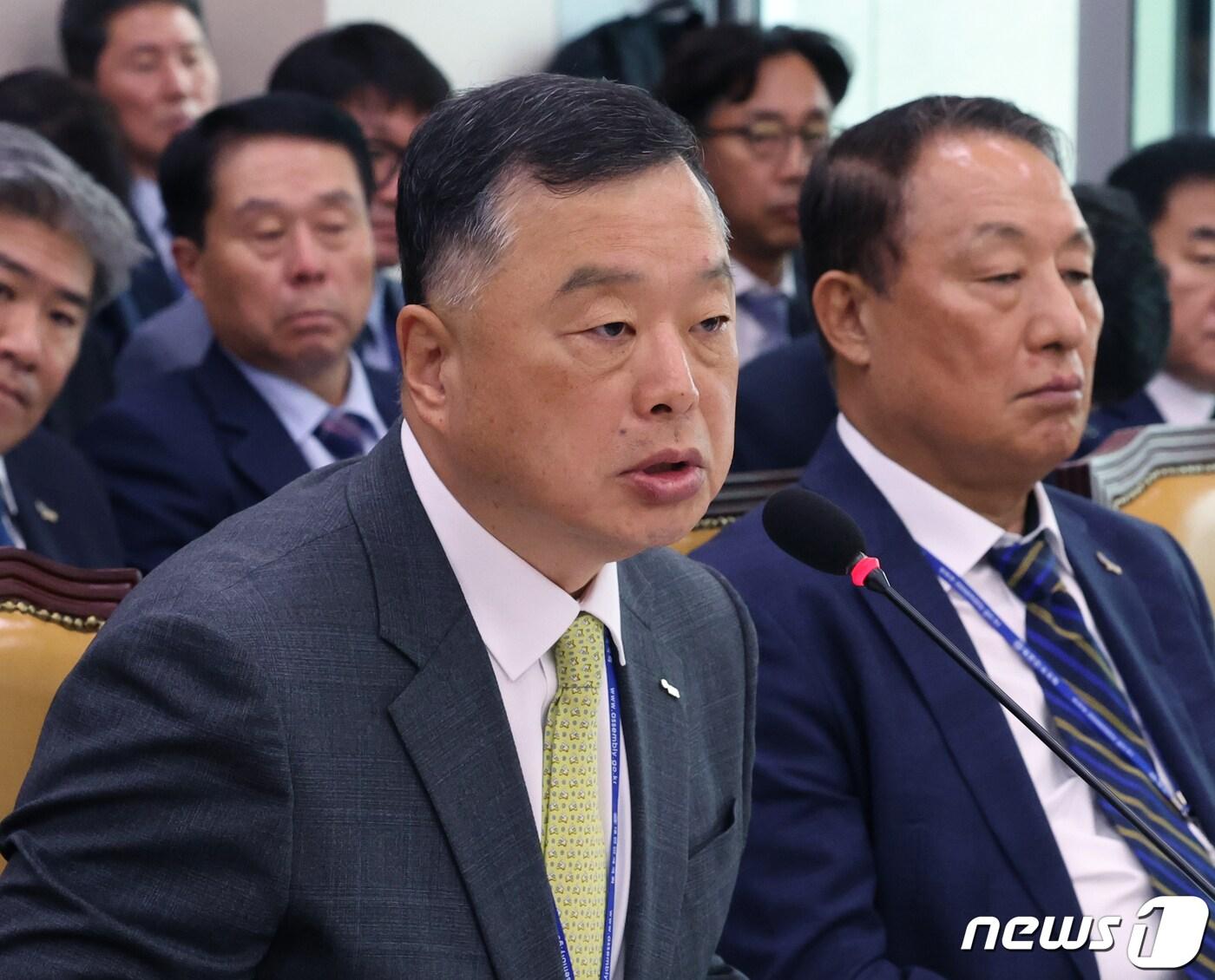 본문 이미지 - 유병태 주택도시보증공사 사장./뉴스1 ⓒ News1 송원영 기자