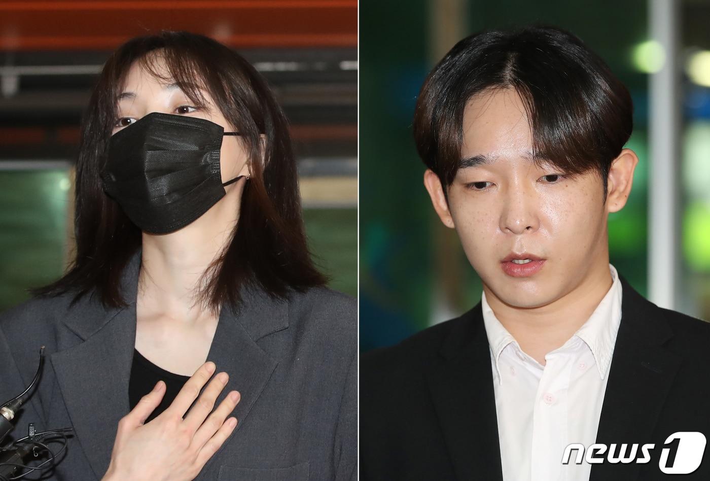 인플루언서 서은우(왼쪽)와 가수 남태현 / 뉴스1 ⓒ News1 