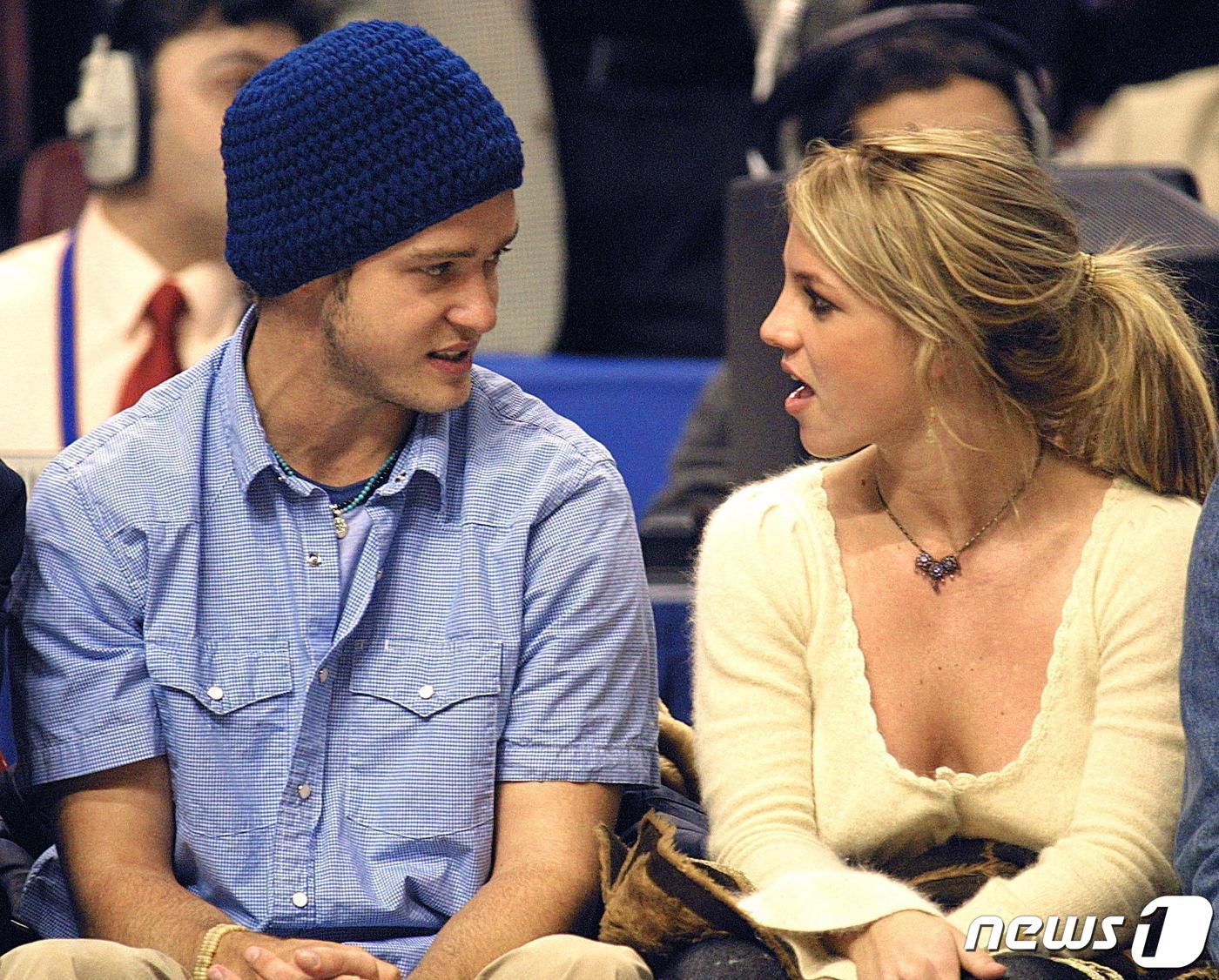 본문 이미지 - 저스틴 팀버레이크와 브리트니 스피어스 ⓒ AFP=뉴스1