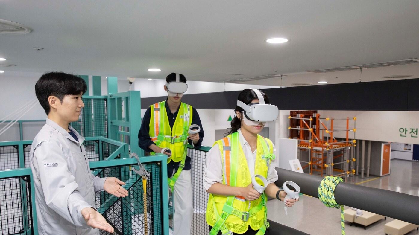 리뉴얼된 안전문화체험관(현대건설 제공)