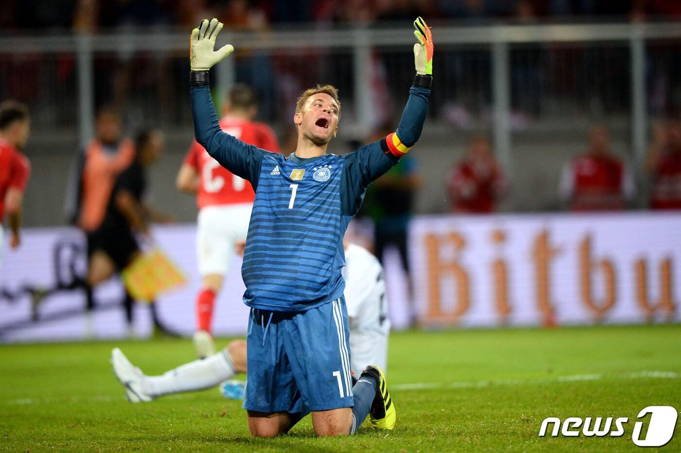 독일을 대표하는 마누엘 노이어 골키퍼. ⓒ AFP=뉴스1