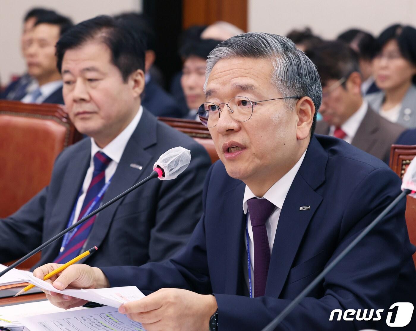 본문 이미지 - 김종호 기술보증기금 이사장 ⓒ News1 송원영 기자