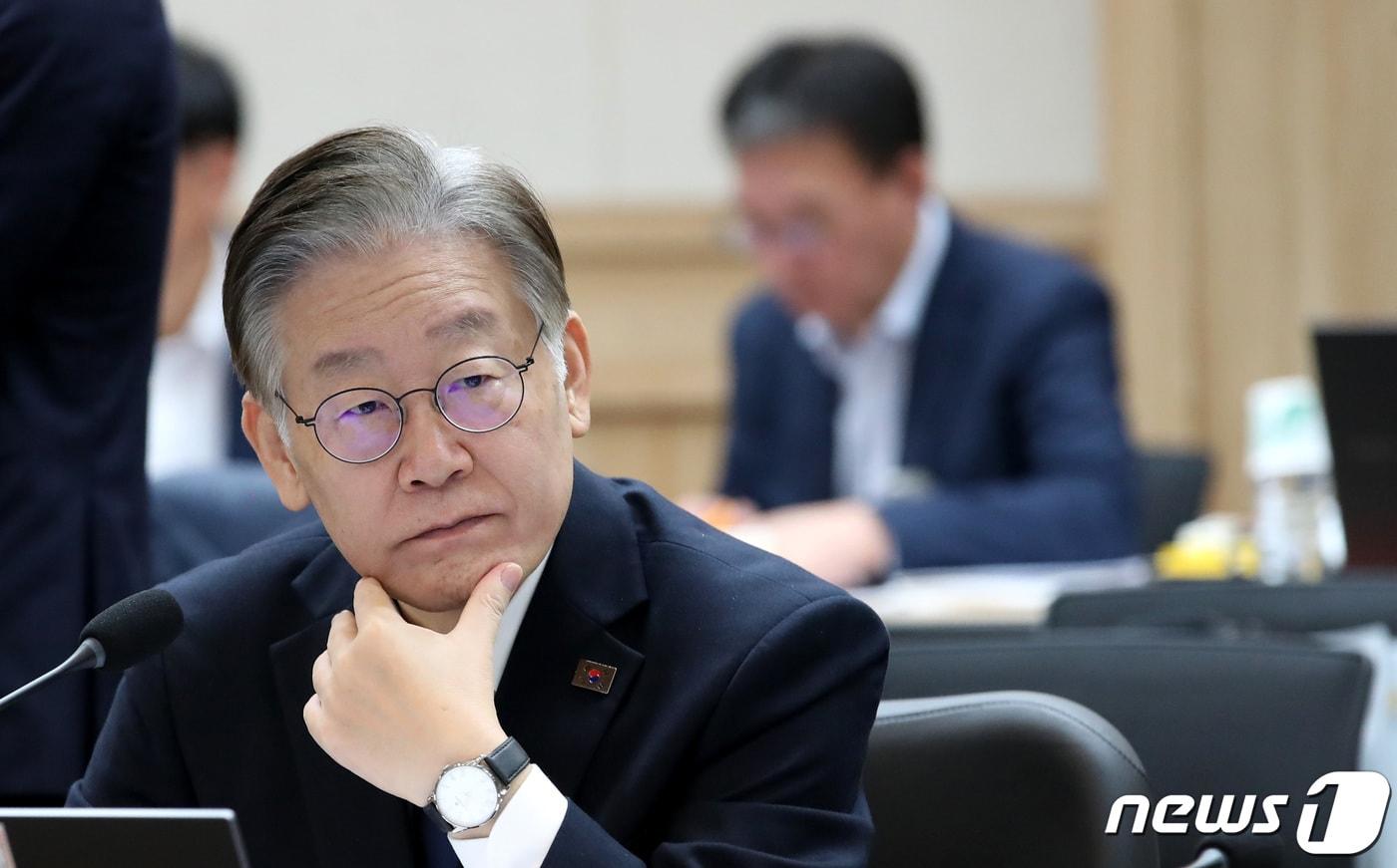 본문 이미지 - 이재명 더불어민주당 대표 2023.10.24/뉴스1 ⓒ News1 김기태 기자