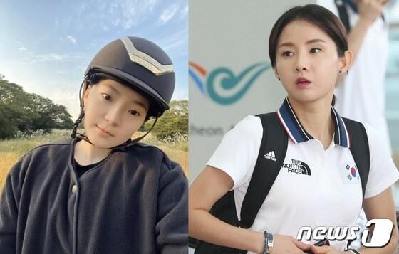 본문 이미지 - 전청조씨(왼쪽), 남현희. (유튜브 갈무리, ⓒ News1 DB)