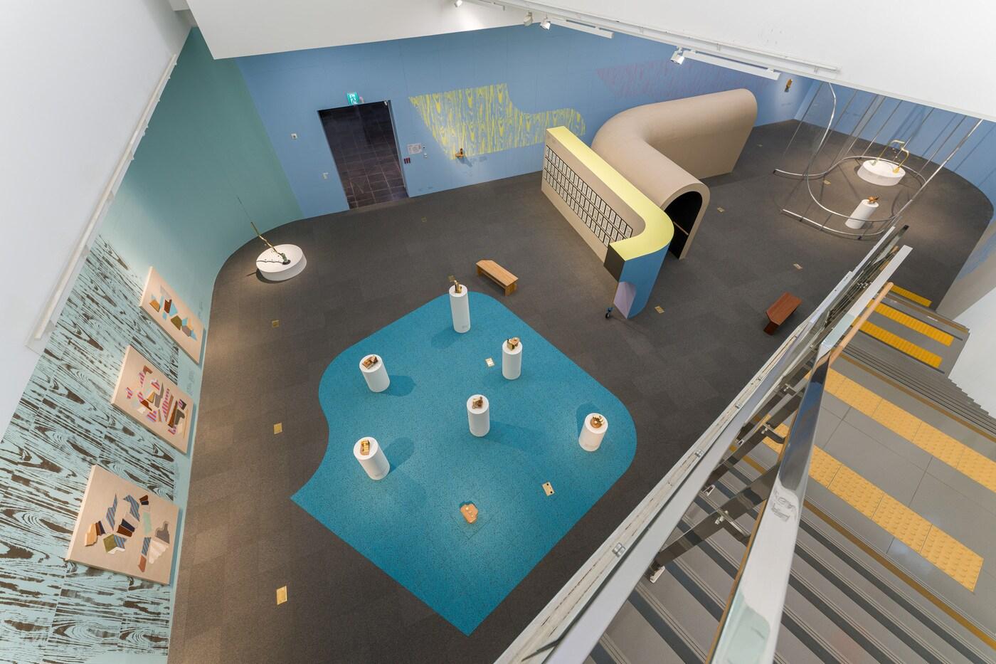 본문 이미지 - 서울시립 북서울미술관 '손길모양' 전경. (서울시립미술관 제공)