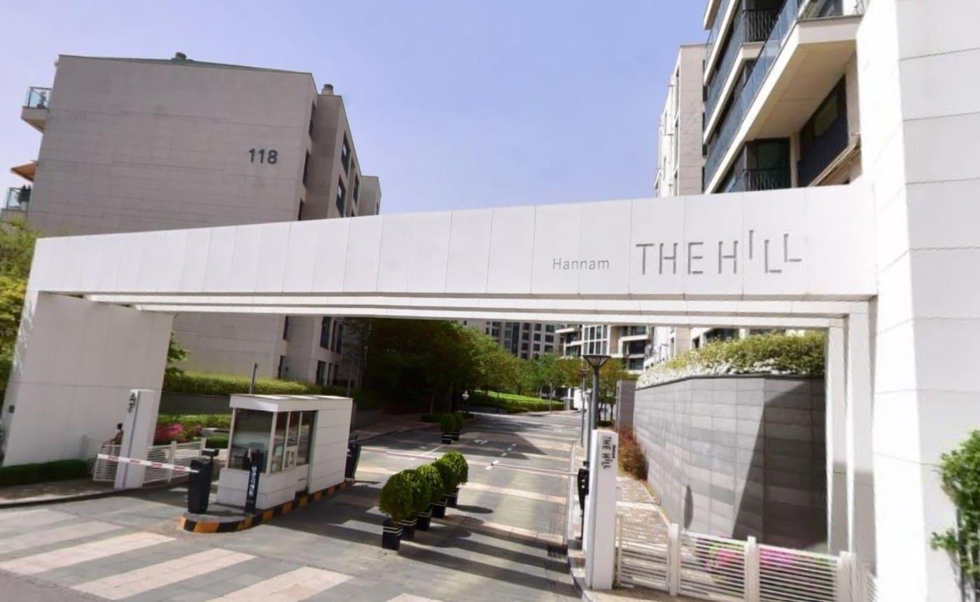 서울 용산구 한남더힐 거리뷰(S-MAP).