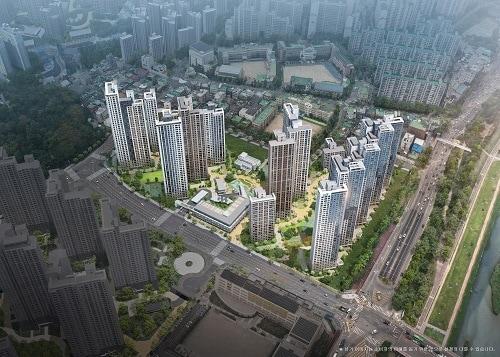 본문 이미지 - 철산자이 브리에르 조감도(GS건설 제공)