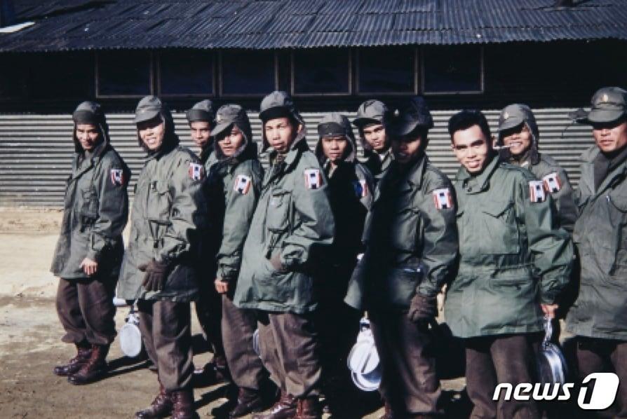 본문 이미지 - 태국군의 모습 (유엔평화기념관 제공)