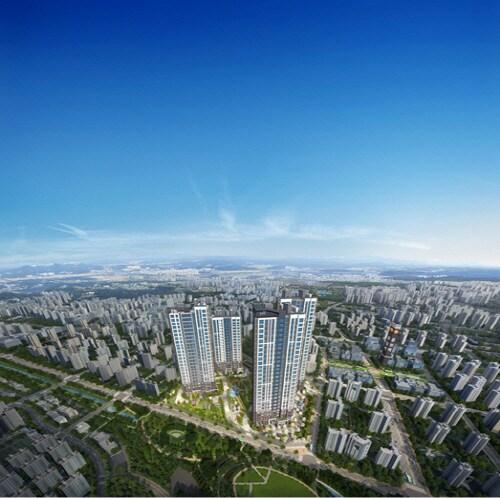 본문 이미지 -  운정3 제일풍경채 조감도. /제일건설 제공