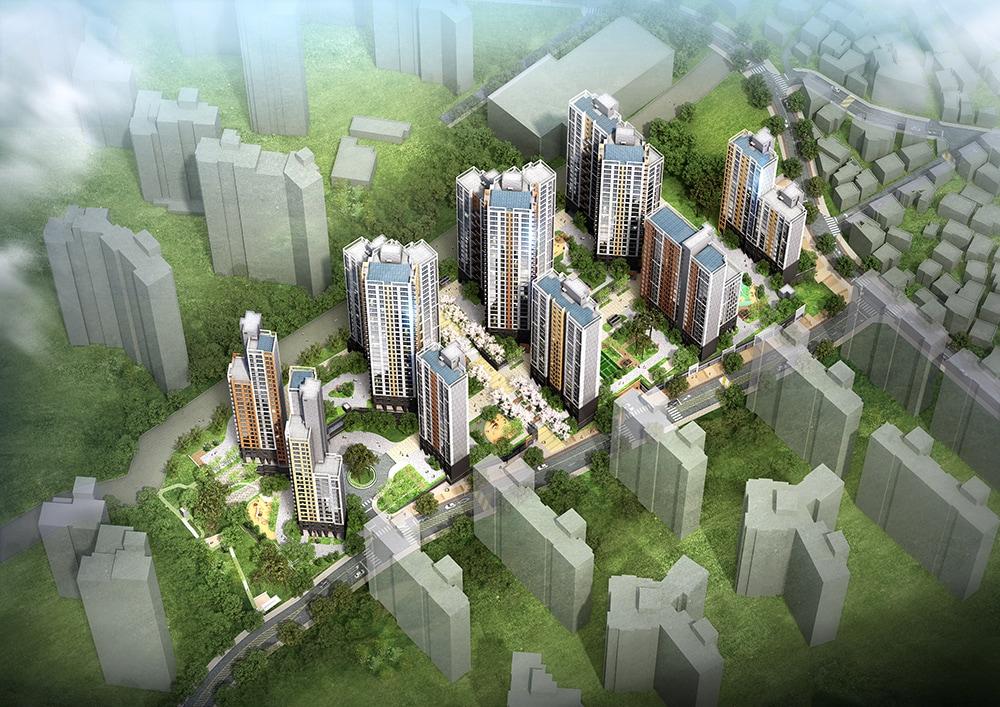 본문 이미지 - 노량진5구역 조감도(동작구 제공).