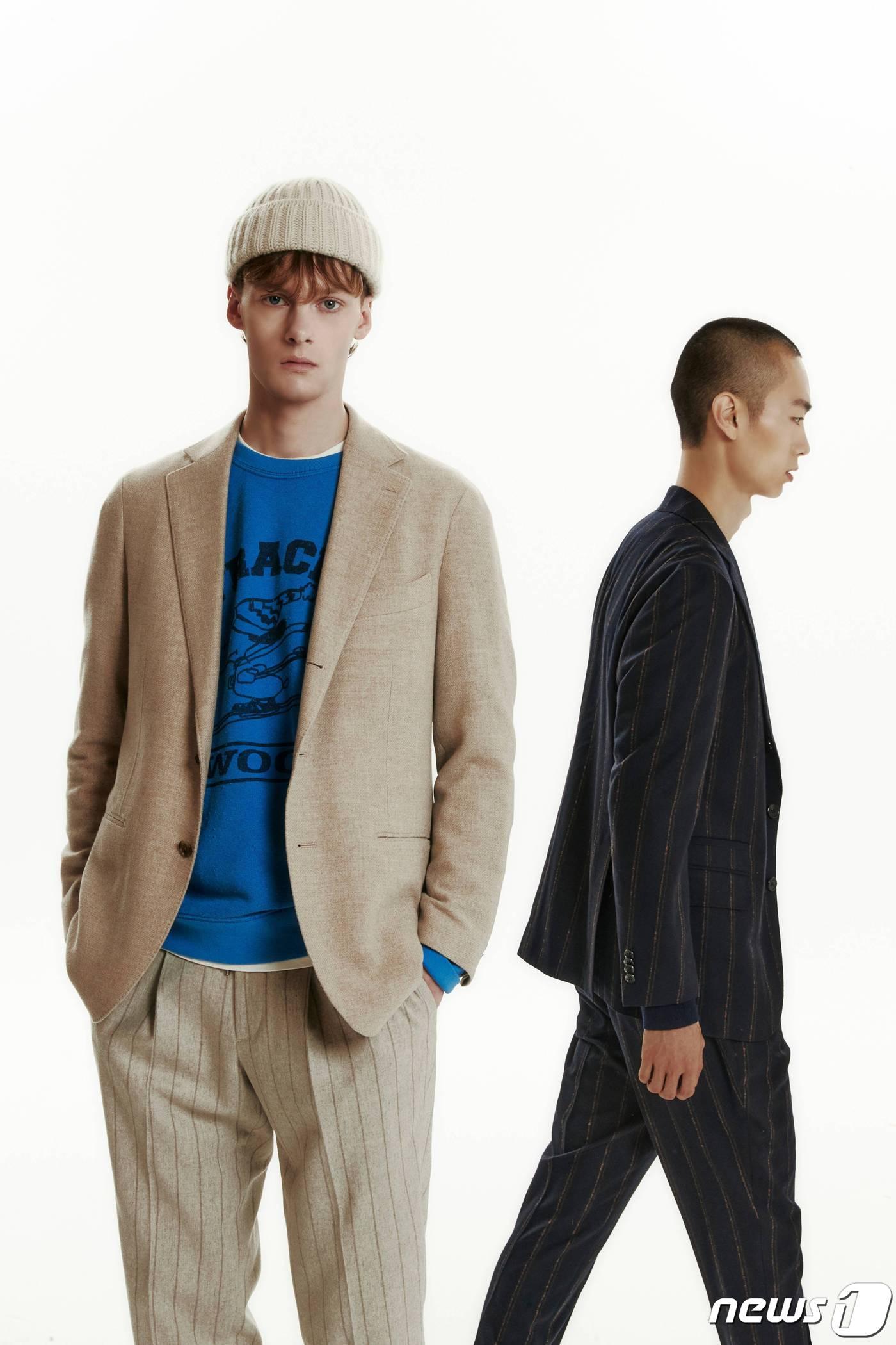 본문 이미지 - 맨온더분은 금일 이탈리아 유명 제조사와 협업해 제작한 니트웨어와 셔츠를 출시했다.(맨온더분제공)