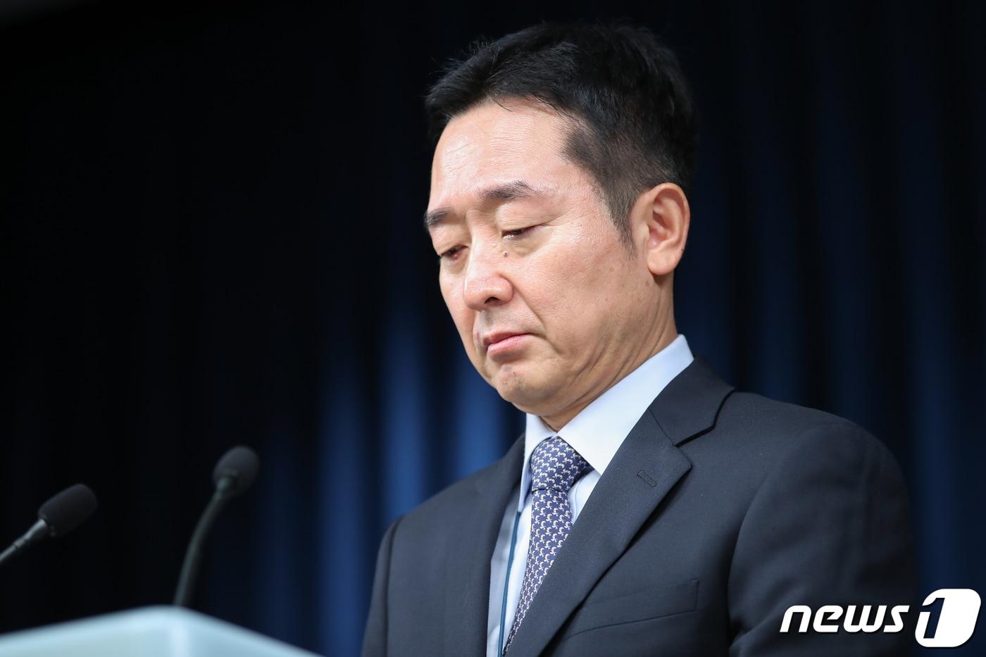 이도운 대통령실 대변인.ⓒ News1 안은나 기자