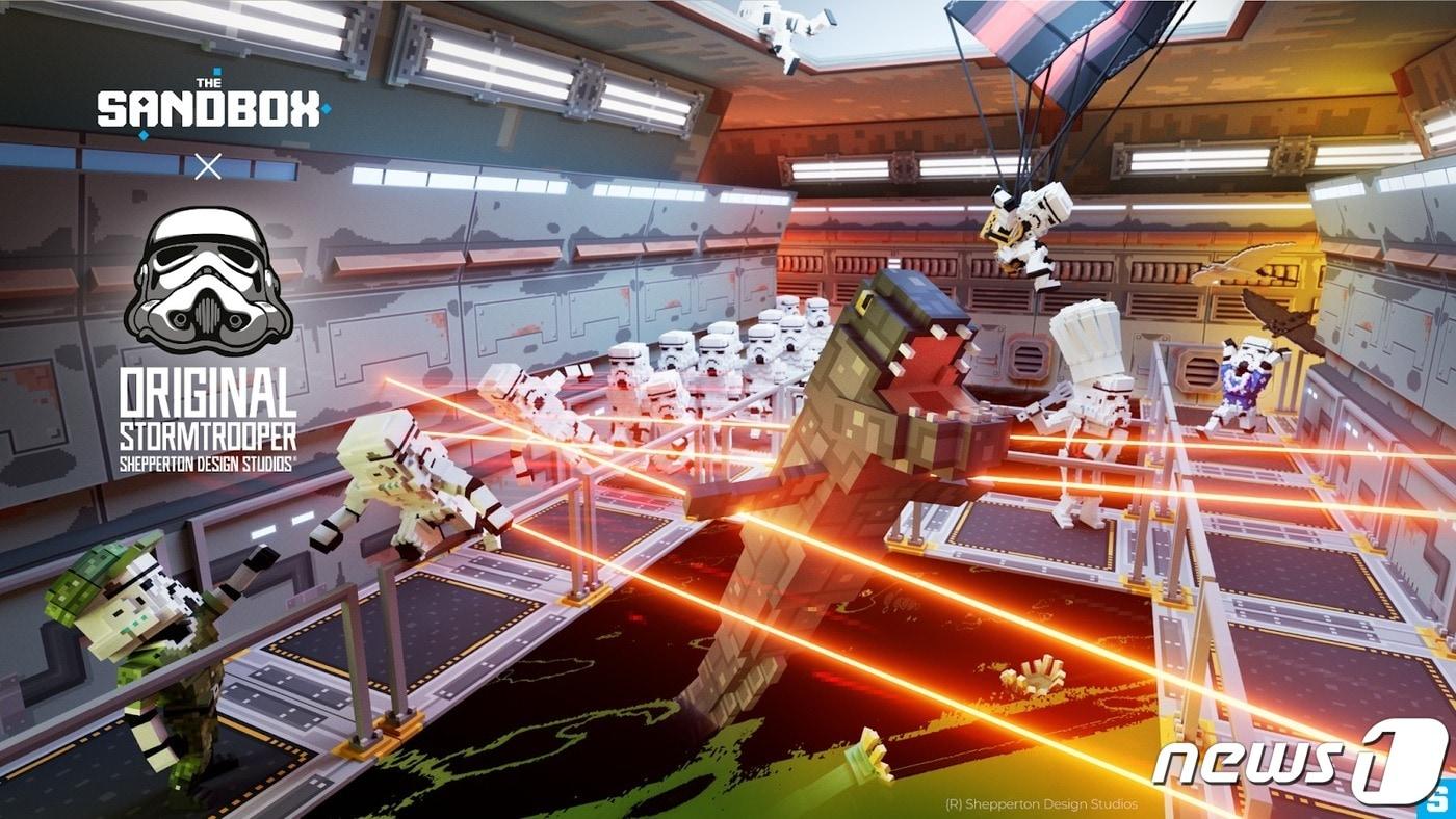 더 샌드박스가 셰퍼튼 디자인 스튜디오의 스톰트루퍼와 파트너십을 맺었다. (더 샌드박스 자료 제공)