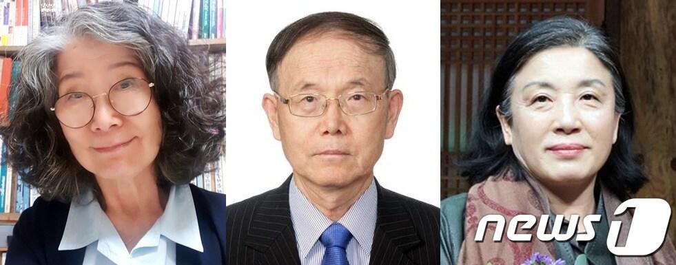 본문 이미지 - 지난해 광주문학상 수상자. 왼쪽부터 서용좌 소설가, 이돈배 작가, 서연정 시인.(광주시 제공)/뉴스1 