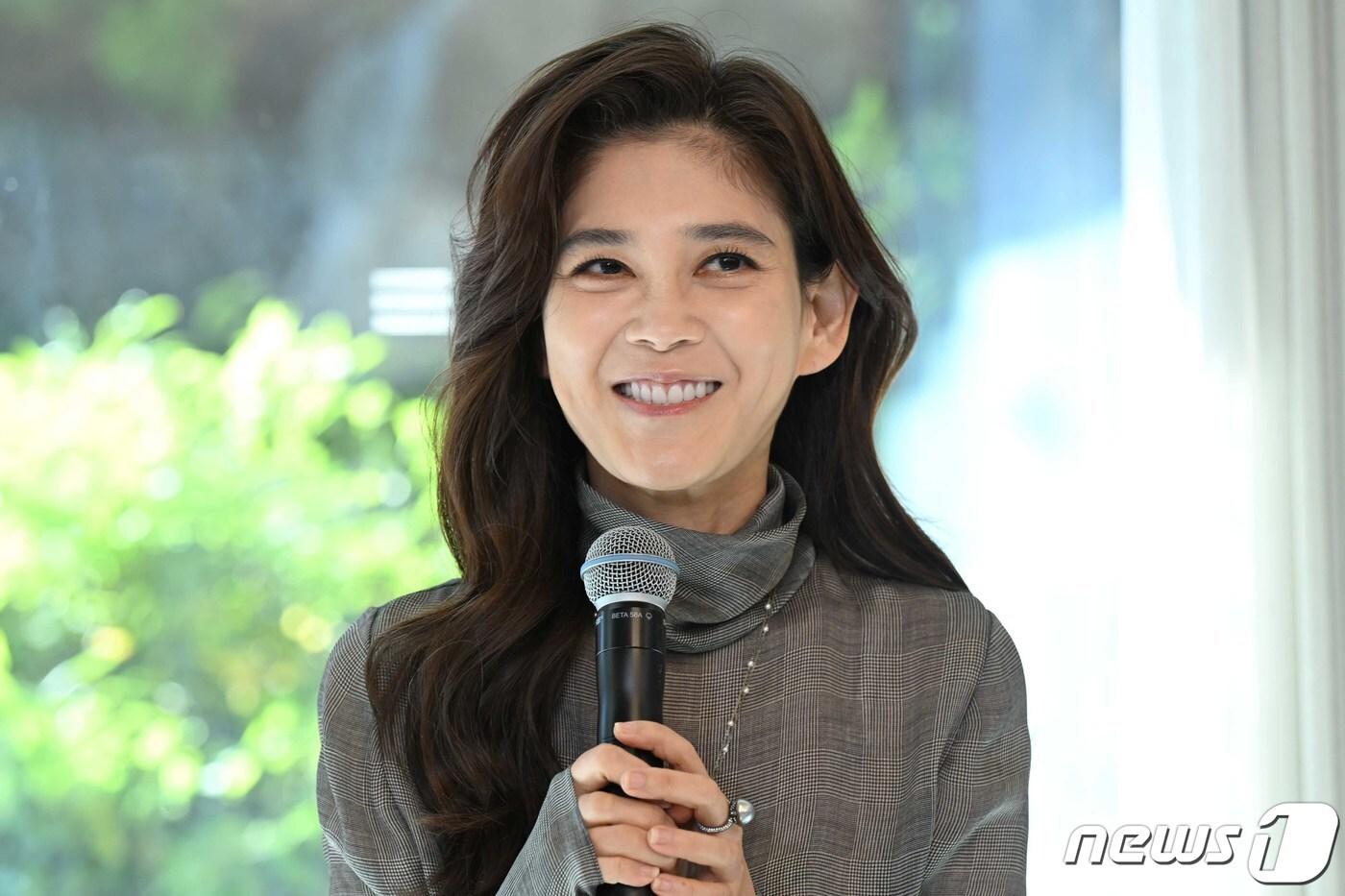 이부진 한국방문의해위원회 위원장이 13일 오전 서울 종로구 북촌 설화수의 집에서 열린 '2023-2024 한국방문의 해' 계기 관광 전략 간담회에서 인사말을 하고 있다. (공동취재) 2023.11.13/뉴스1 ⓒ News1 김진환 기자