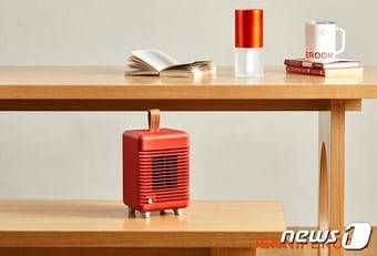 본문 이미지 - 제니퍼룸 코지 미니 온풍기 연출 이미지 &#40;락앤락 제공&#41;