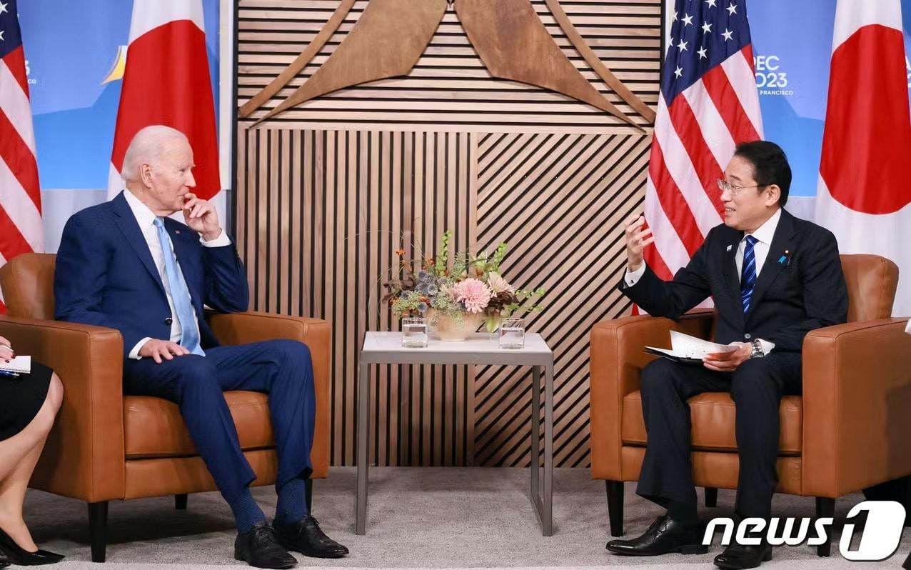 본문 이미지 - 조 바이든 미국 대통령이 내년 기시다 후미오 일본 총리를 미국에 국빈 초청다.  (기시다 내각 홍보실)