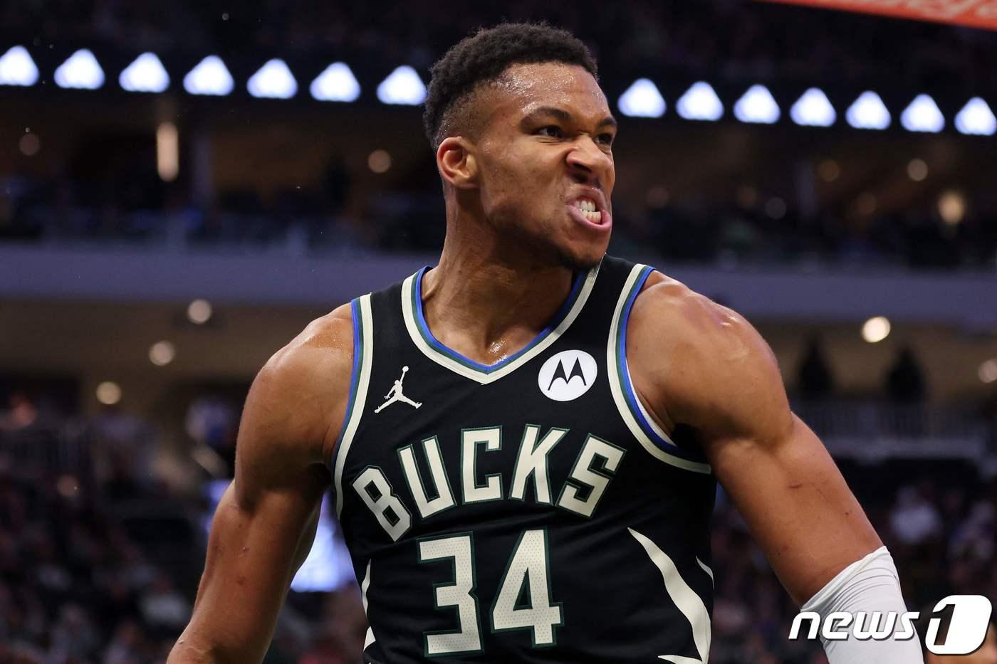 NBA 밀워키 아데토쿤보. ⓒ AFP=뉴스1