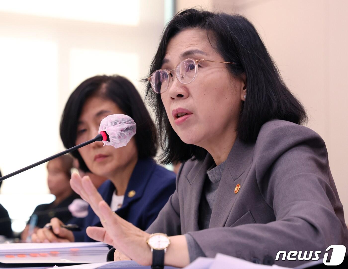 본문 이미지 - 김현숙 여성가족부 장관. /뉴스1 ⓒ News1 송원영 기자