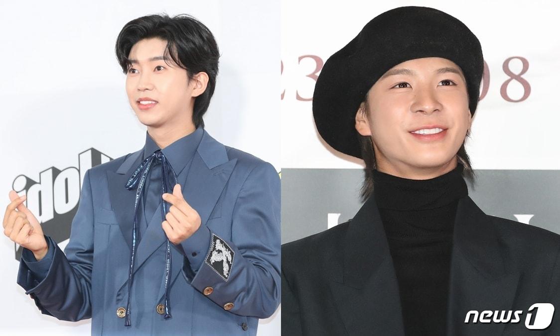본문 이미지 - 임영웅(왼쪽), 정동원. ⓒ News1 DB