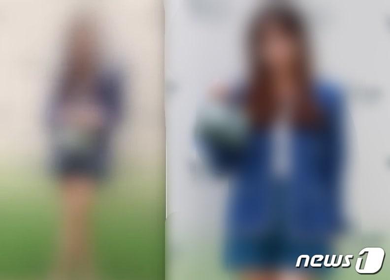 본문 이미지 - SBS 보도 화면(왼), B씨 SNS에 올라온 사진. (SBS, B씨 SNS갈무리)