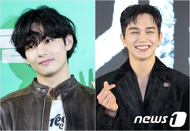본문 이미지 - 방탄소년단 뷔(왼쪽), 배우 유승호 / 뉴스1DB